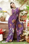 Nidhima By Vallabhi Floral Printed Georgette Online Daily Wear Saree Wholesale